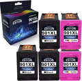 Remanufactured Ink Cartridges Black & Color 5Pack (3Black,2Color) B820