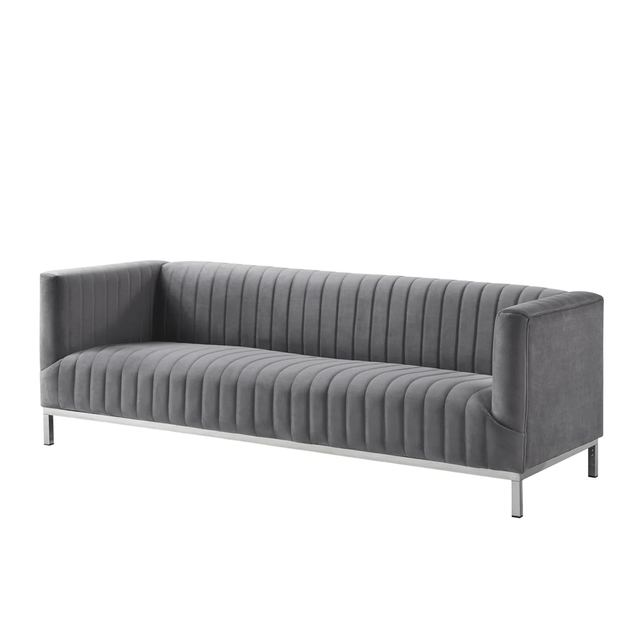 Velvet Tuxedo Sofa L692993