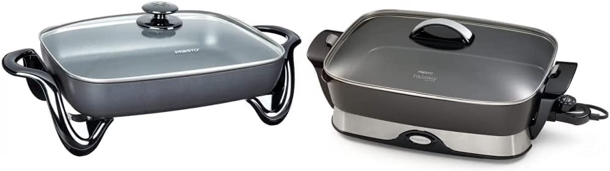 16-Inch Electric Skillet with Glass Cover U2506