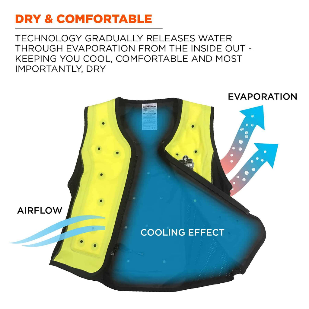 Lime Cooling Vest 3XL T28641