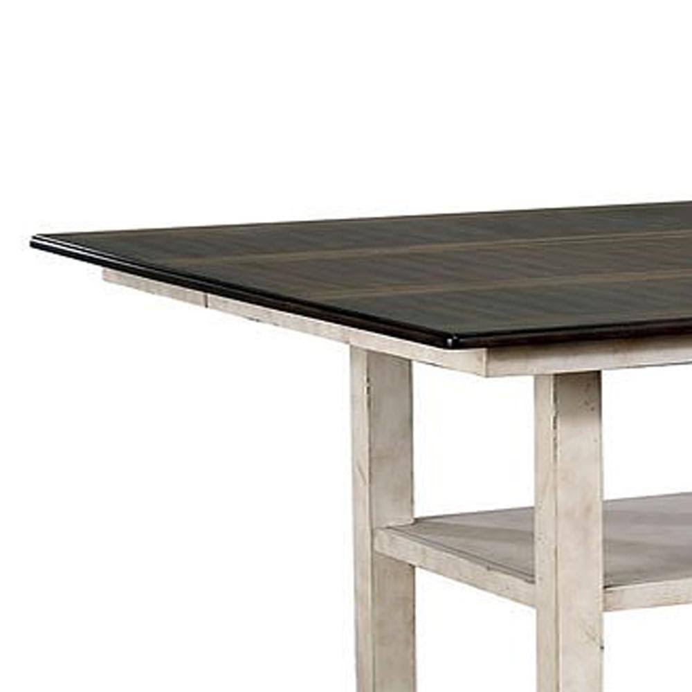 Antique White Counter Height Table G4399