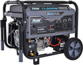 Heavy Duty Portable Dual Fuel Generator, 9500 Rated Watts & 12000 Peak Watts, Gas & LPG, Electric Start J289278