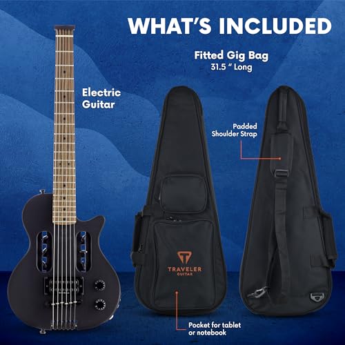 Black Matte Solid-Body Electric Guitar G486082