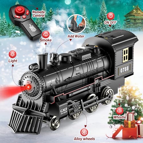 Remote Control Train Set with Track and Carriages V4313