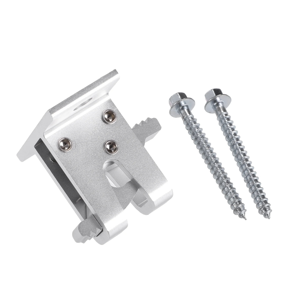 Silver Tone Universal Awning Bracket Base B7209
