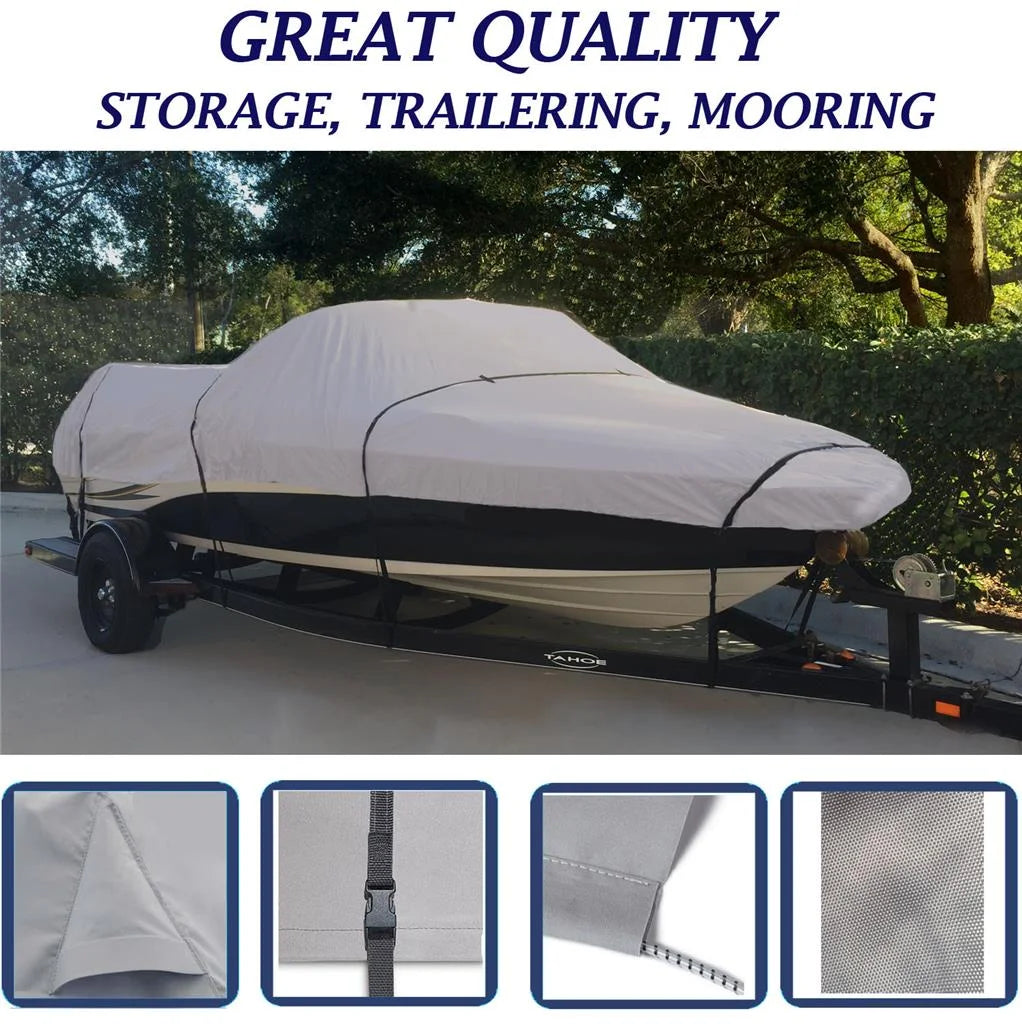 Boat Cover for Polar Kraft Kodiak V 170 FS T5476