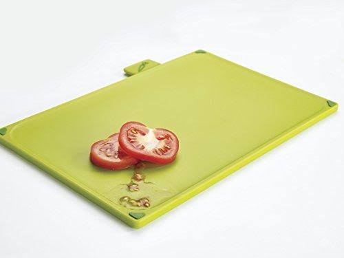 Plastic Cutting Board Set with Storage Case, Large, Graphite F6733