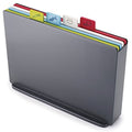 Plastic Cutting Board Set with Storage Case, Large, Graphite F6733