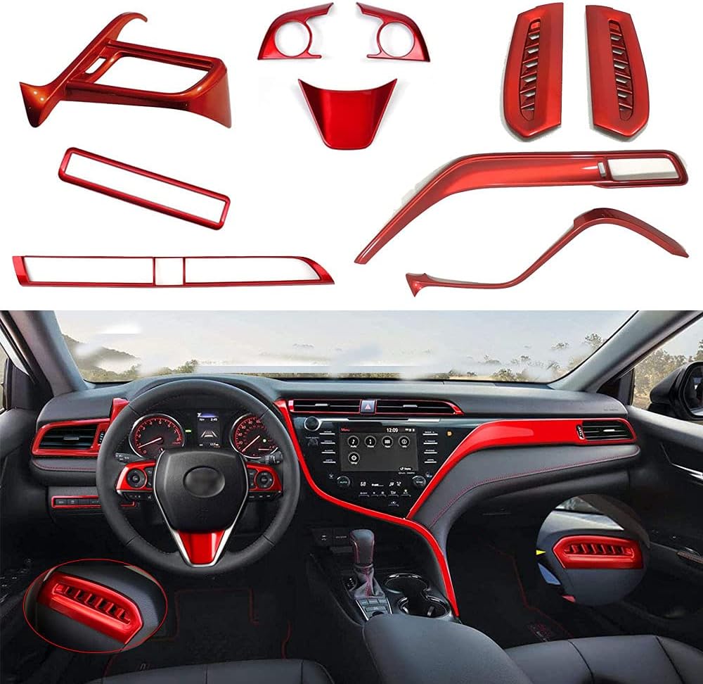 10Pcs ABS Car Interiors Decorative Trim Accessories A2422