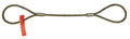Wire Rope Sling, 4 ft L, Vert Cap 19600 lb I27377