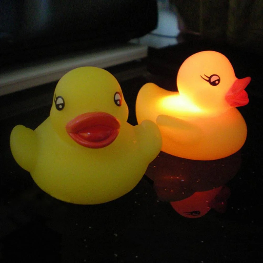 3Pcs Rubber Ducky Bath Toys K964