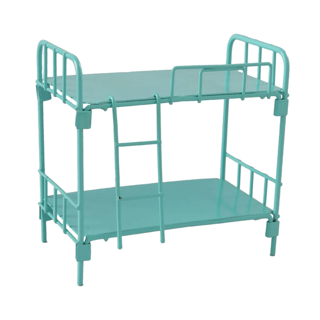 Metal Bunk Bed Dollhouse Miniature Furniture K412