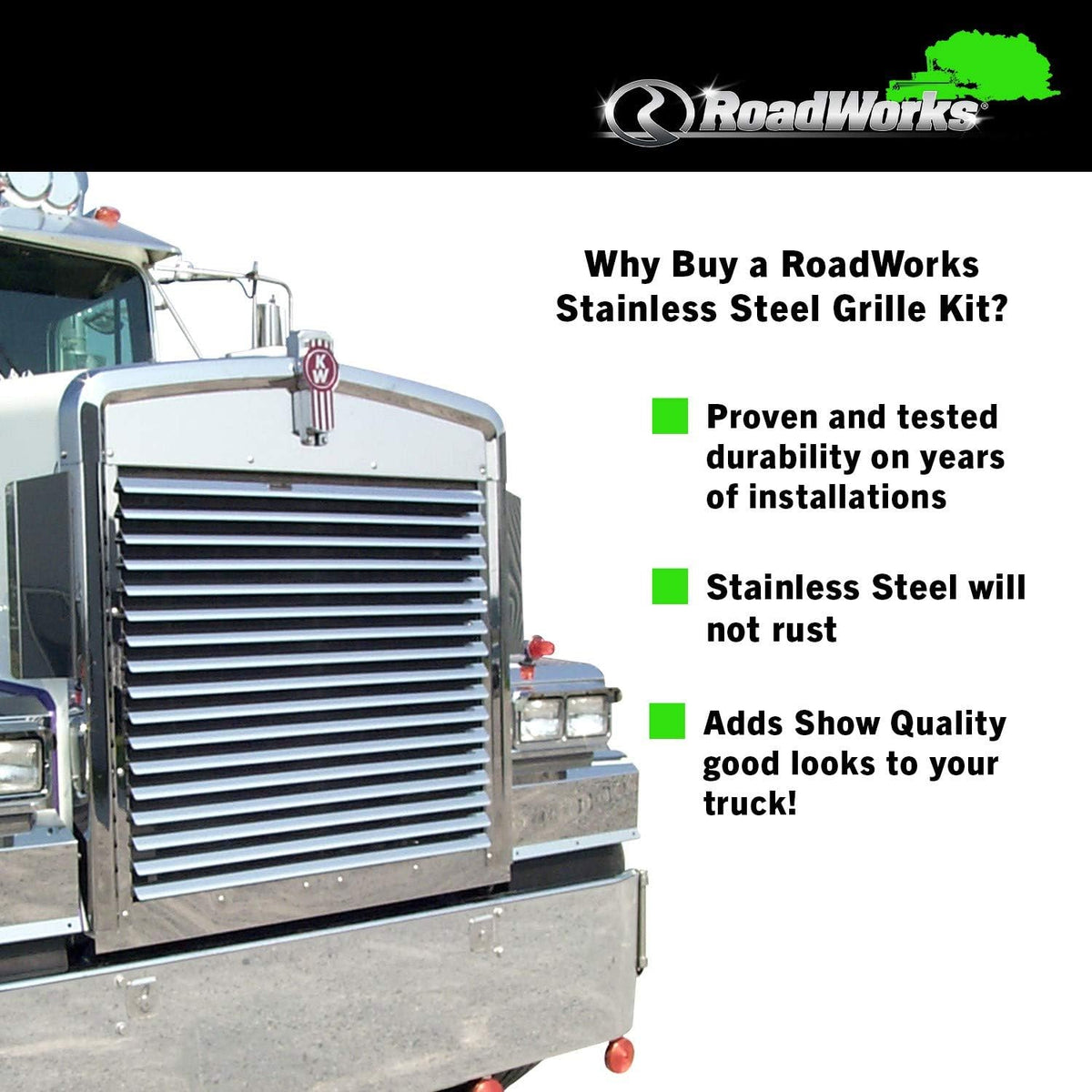 Stainless Steel Grille with 17 Louvered Bars V96859