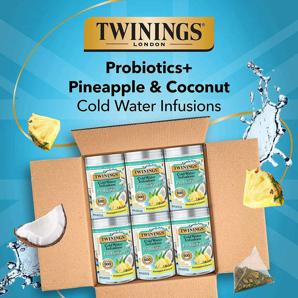 10 Cold Water Infusers Pineapple & Coconut Flavoured K609983