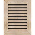 18-in W x 26-in H Vertical Gable Vent Unfinished Smooth Pine Q77321