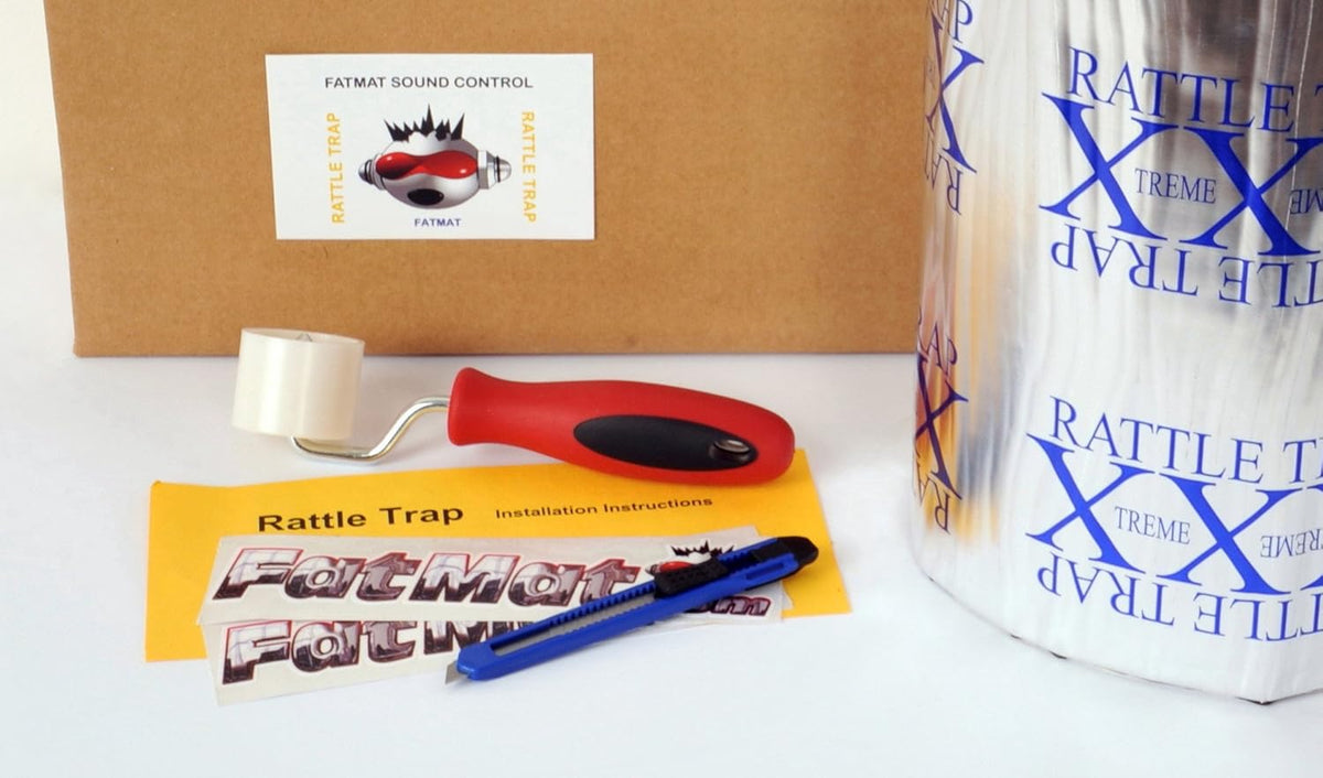 Self-Adhesive Sound Deadener Bulk Pack with Install Kit - 75 Sq Ft x 80 mil Thick N836356