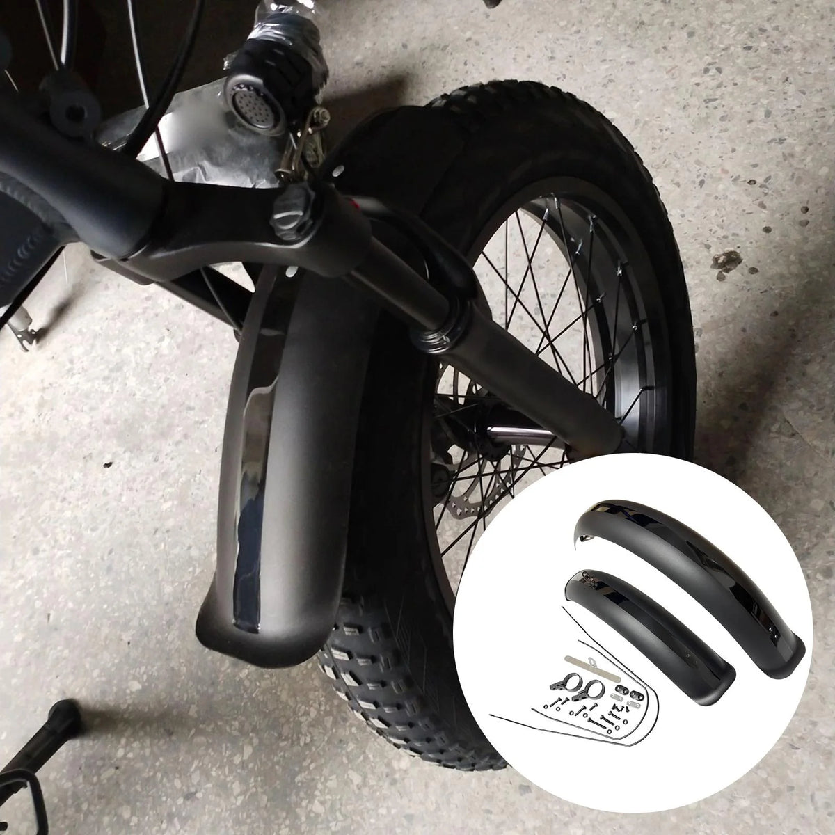 Universal Mudflap Set for Mountain Bike X898598