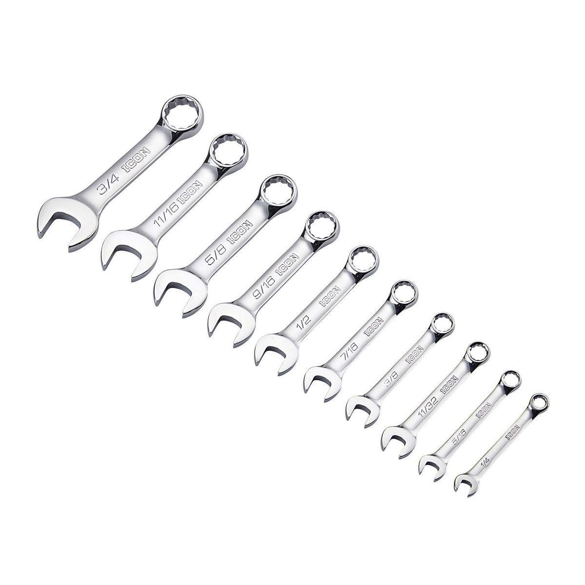 10 pc. Stubby Combination Wrench Set K583307