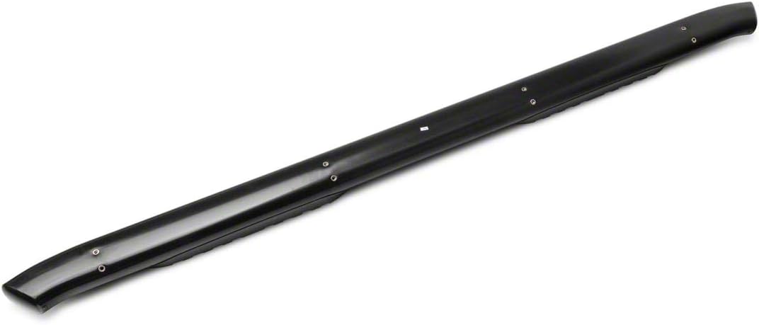 Black 5-Inch Oval Bent End Side Step Bars X92905