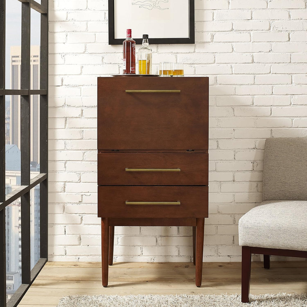 Vintage Mahogany Spirit Cabinet Q92947