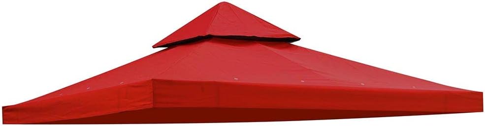 Green 117x117 Canopy Top Replacement for Dual-Tier Gazebo Cover M479926