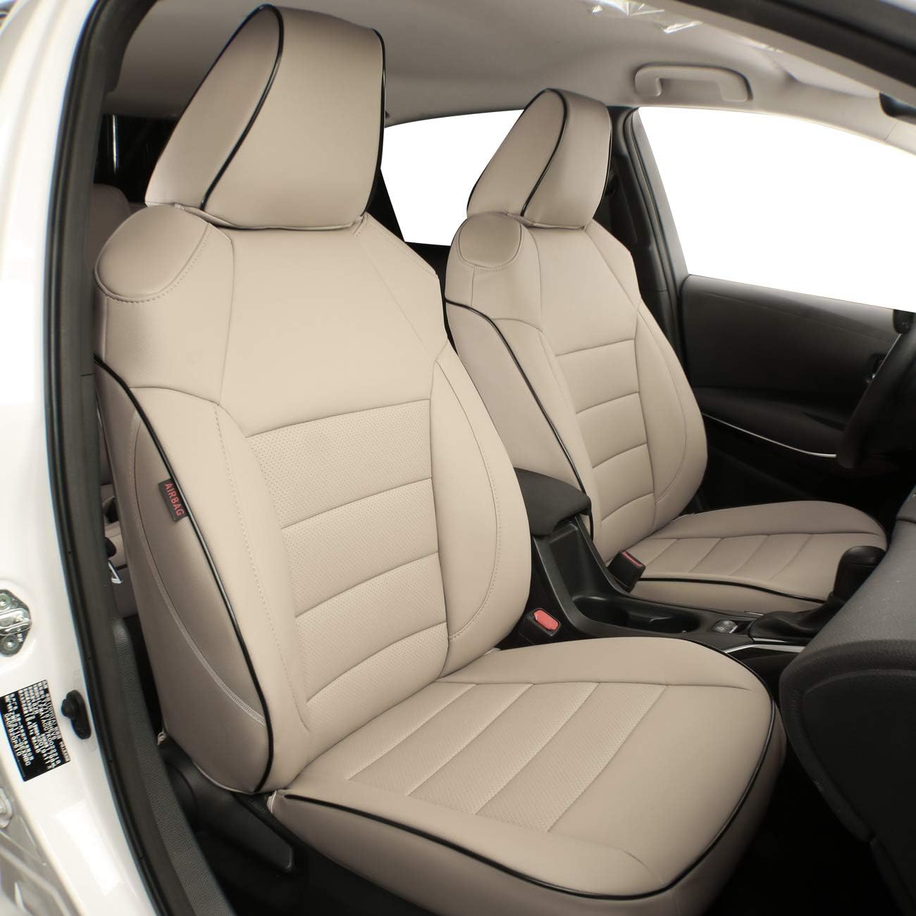 Black Neoprene Car Seat Covers S74722