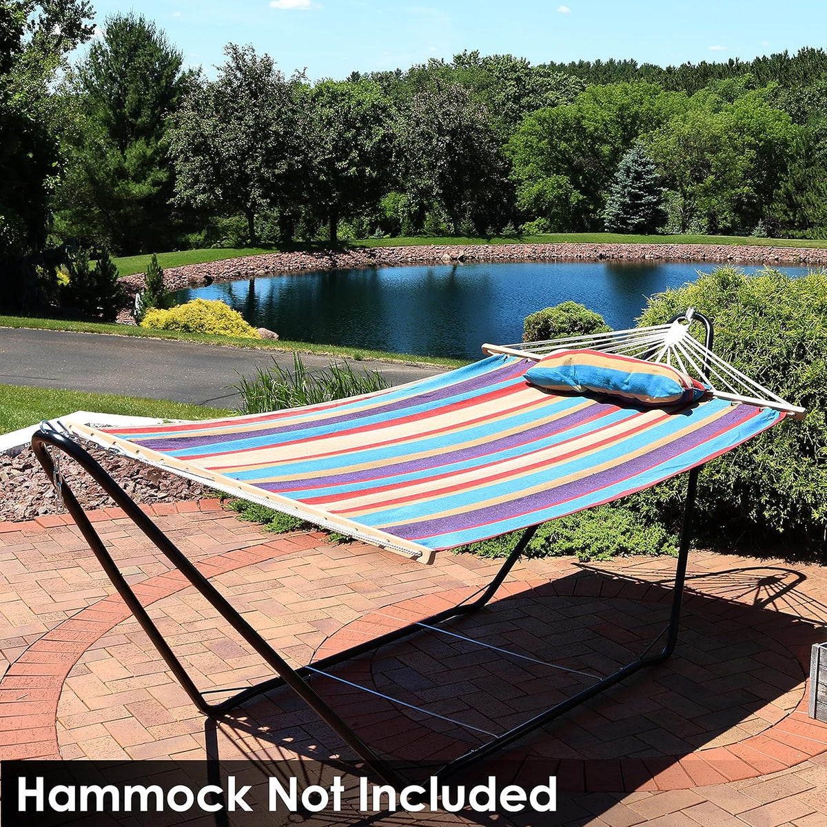 10 Foot Heavy-Duty Steel Hammock Stand L722