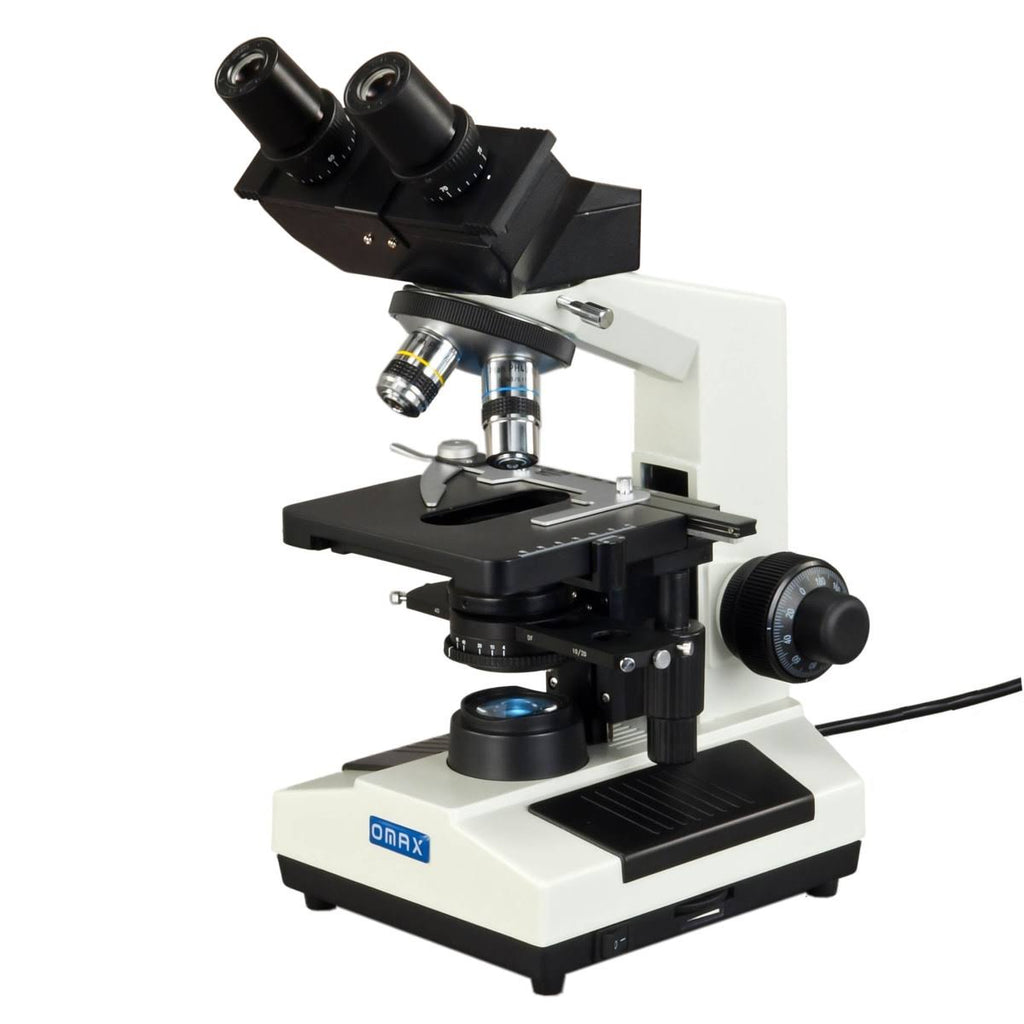 40X-2000X Binocular Laboratory Compound LED Microscope with Phase Contrast Kit H1110