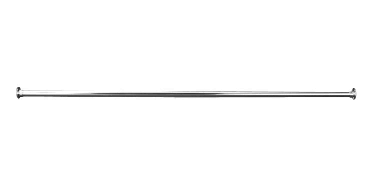 Antique Brass Straight Shower Rod A4121