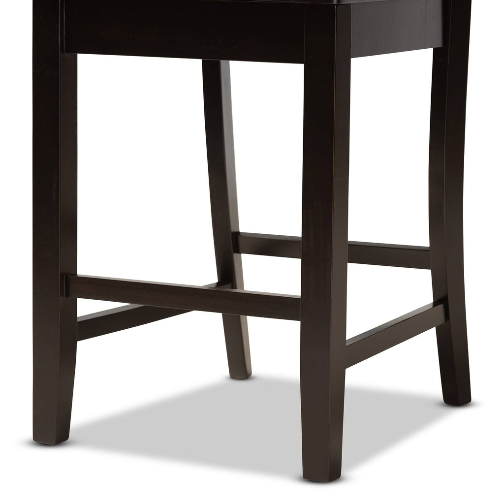 2-Piece Counter Stool Set - Espresso M216