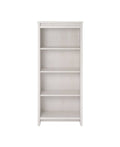 4-Shelf Bookcase in Ivory Oak L504