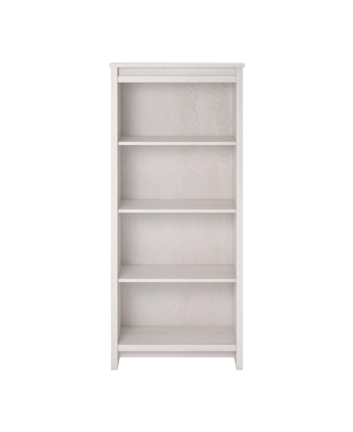 4-Shelf Bookcase in Ivory Oak L504