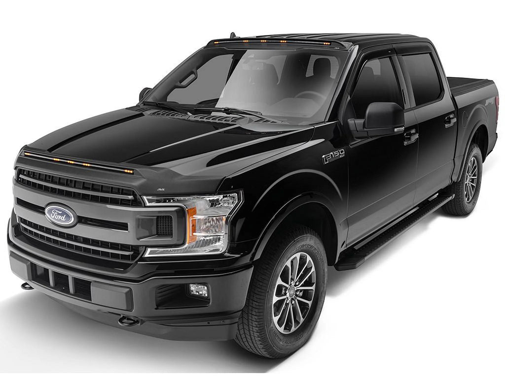 4-Piece Dark Smoke Ventvisor Side Window Deflector A4446