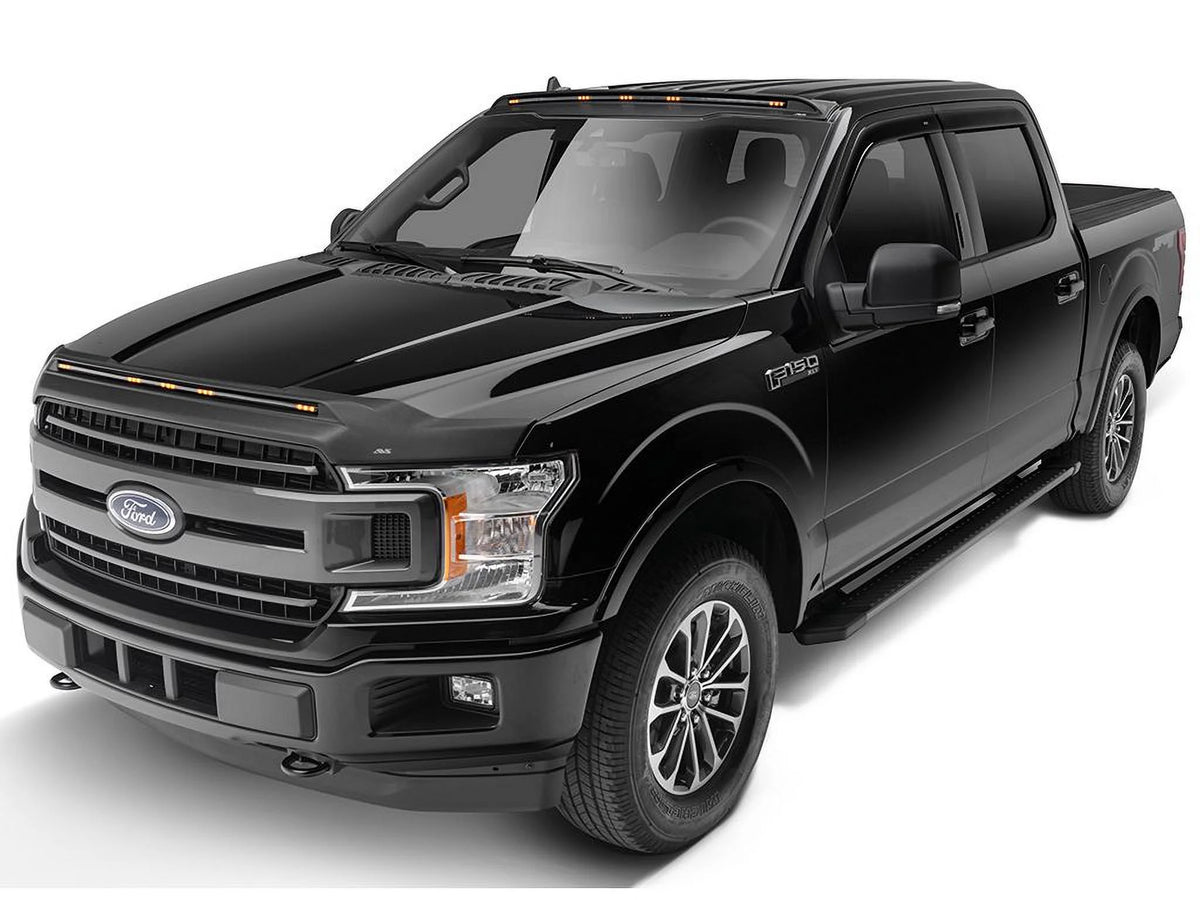 4-Piece Dark Smoke Ventvisor Side Window Deflector A4446