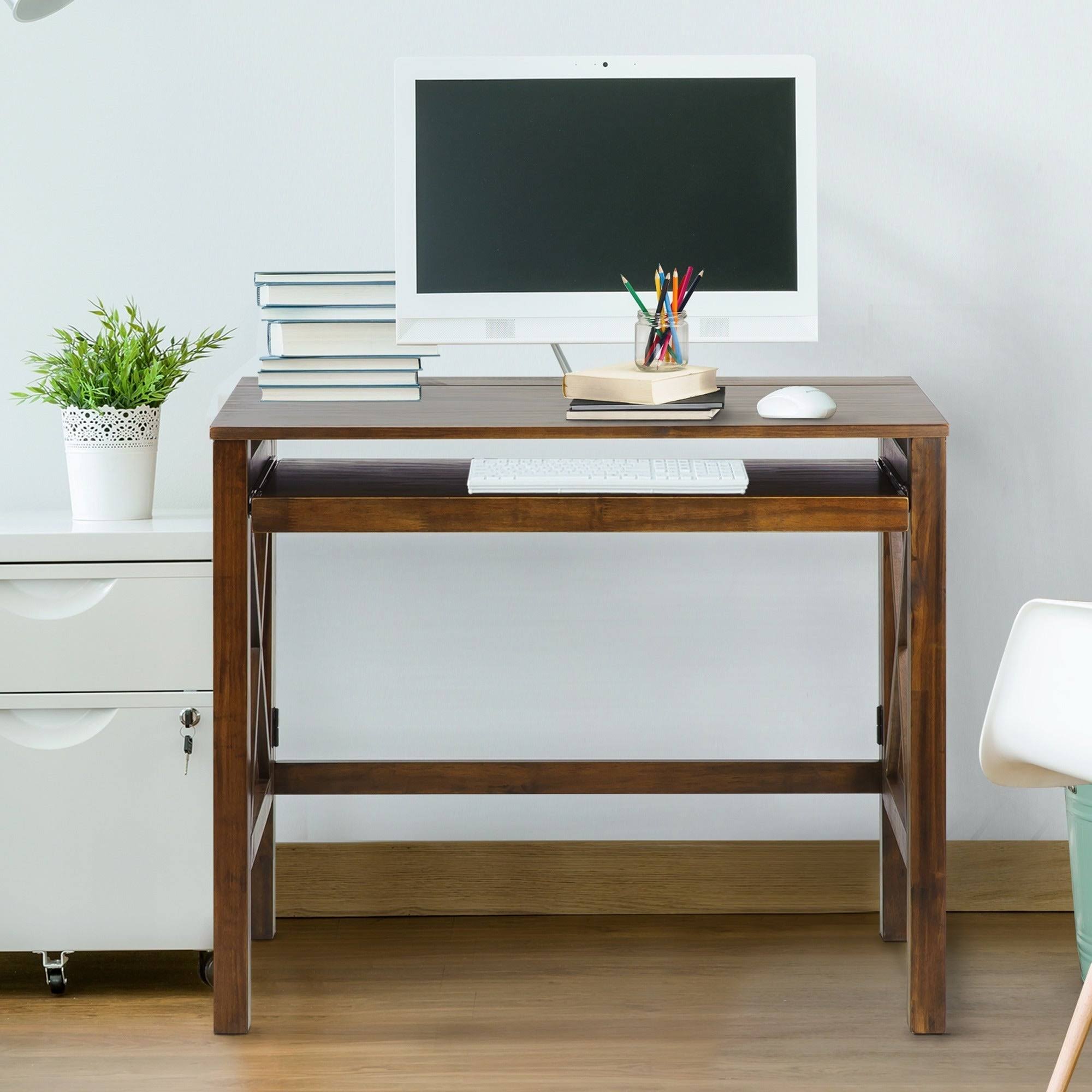 Folding Desk with Pull-Out X1222