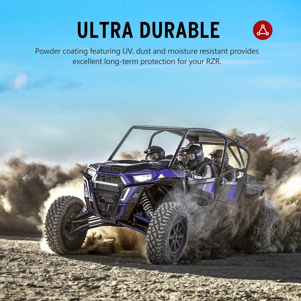 Heavy-duty Steel Tube Front Bumper for Polaris RZR XP1000 2014-2021 O389