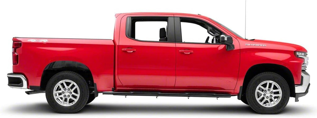 Black 5-Inch Oval Bent End Side Step Bars X92905
