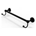 Matte Black Wall Mounted Towel Bar L2760