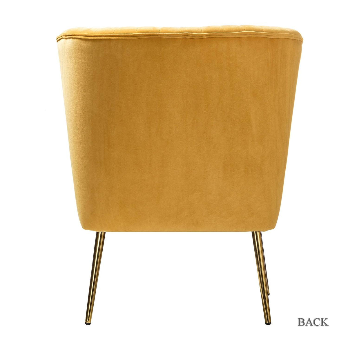 Grey Gold Legs Side Chair Set of 2 X97922