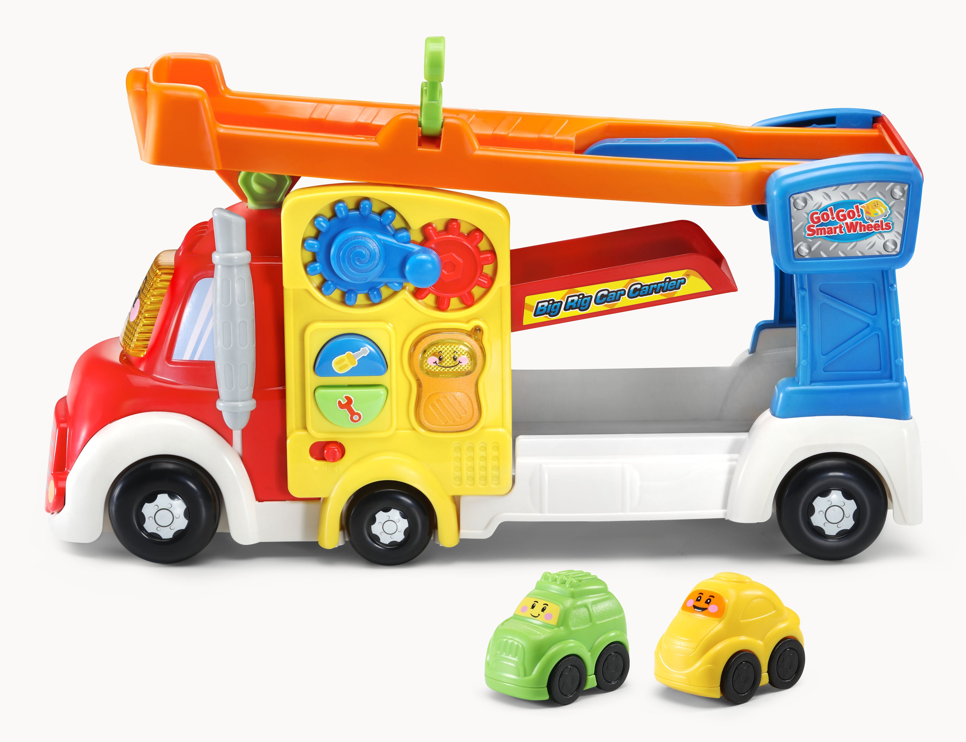 Big Rig Car Carrier Playset with Two Vehicles Z695