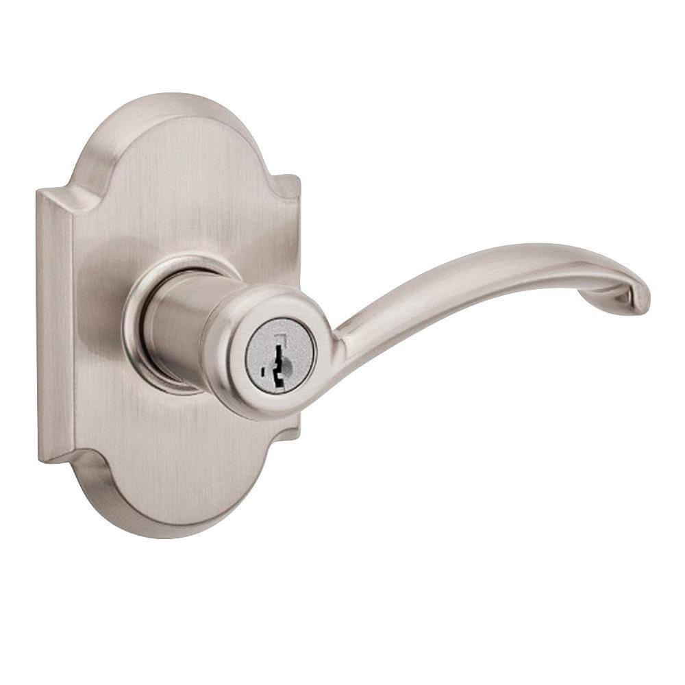 Satin Nickel Entry Lever Q4503