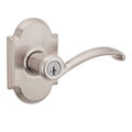 Satin Nickel Entry Lever Q4503