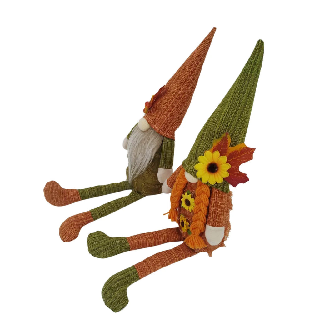 2PCS Sunflower Gnome Doll Home Decor S7118
