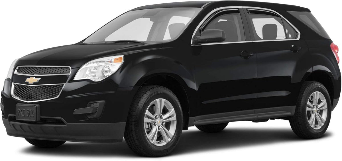 4 pcs Shatterproof in-Channel Window Deflectors for Chevrolet Equinox 2010-2017 L674