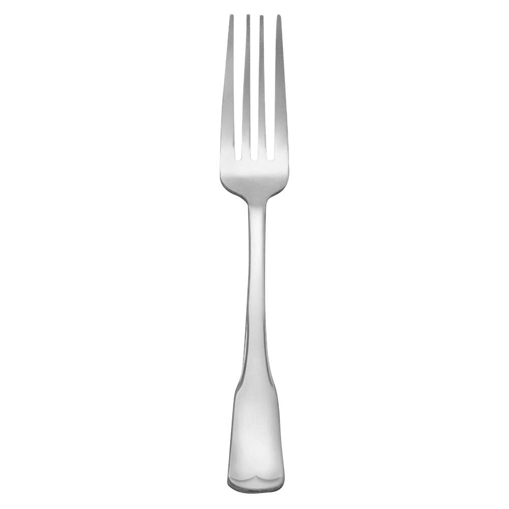 18/0 Stainless Steel Dinner Fork - 36/Case W38096