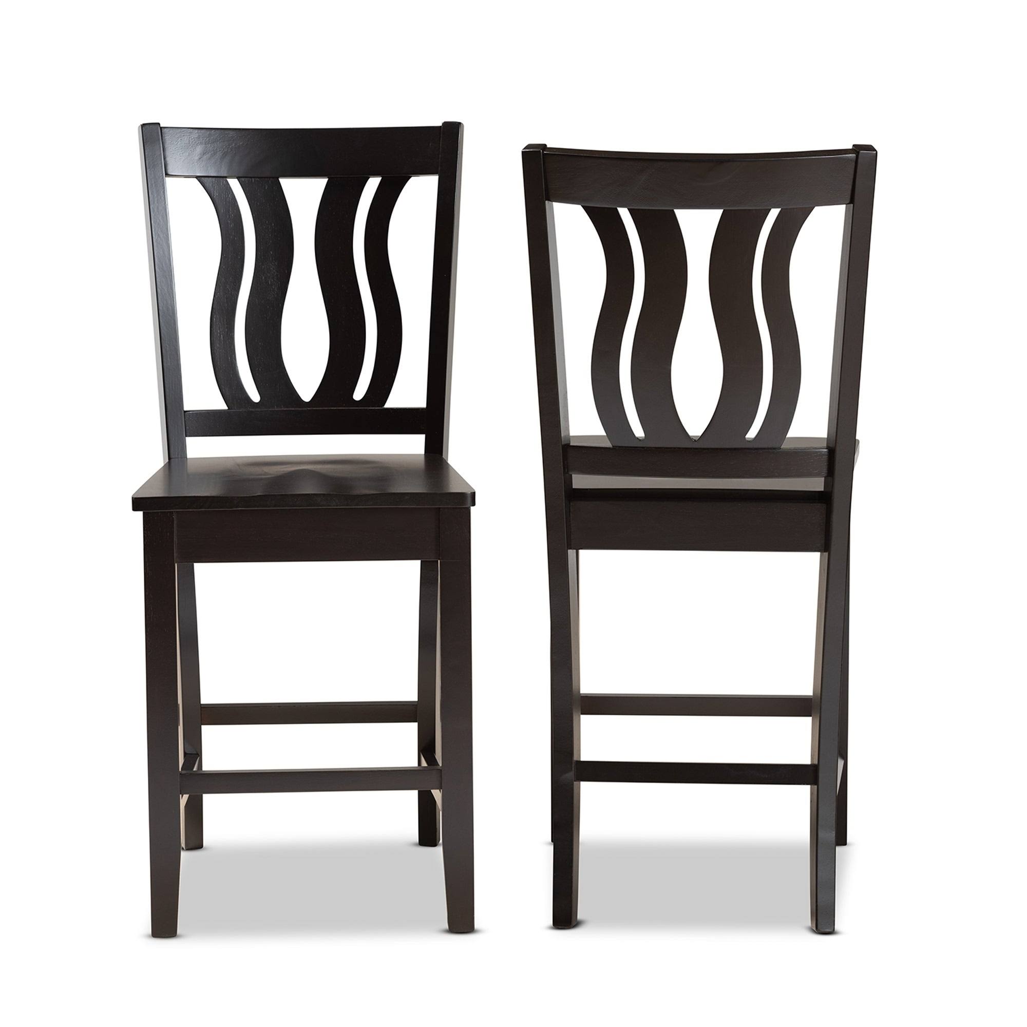 2-Piece Counter Stool Set - Espresso M216