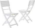 2-Pcs Set Outdoor Acacia Wood Foldable Dining Chairs W494135