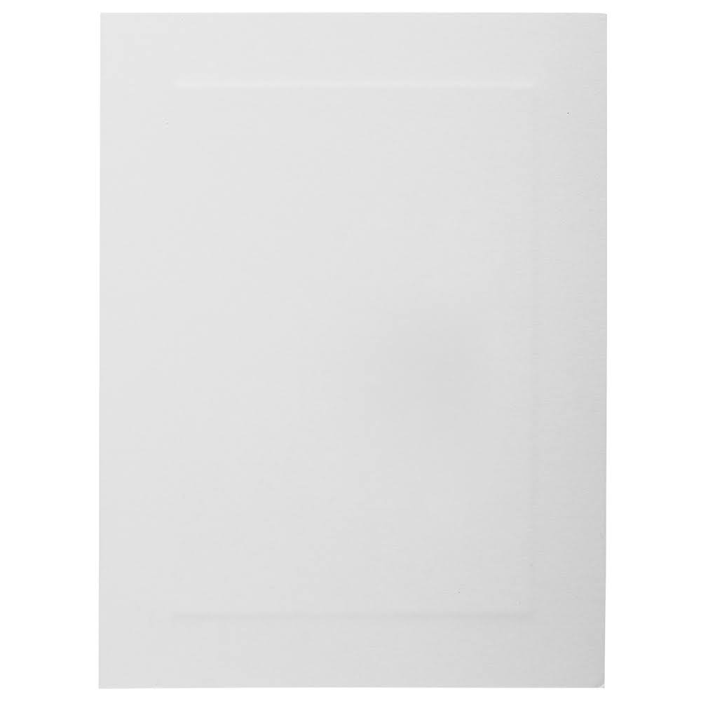 Blank Foldover Cards, A7, White, 500/Pack O515508