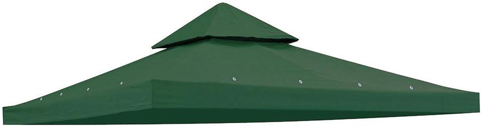 Green 117x117 Canopy Top Replacement for Dual-Tier Gazebo Cover M479926