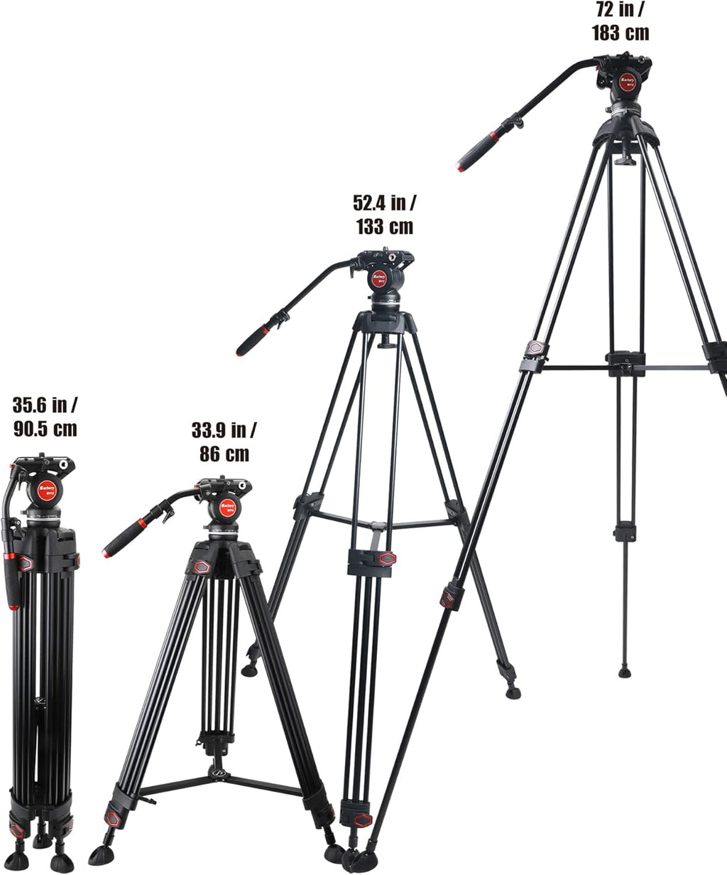 72 Inch Heavy Duty Tripod with Fluid Head R342